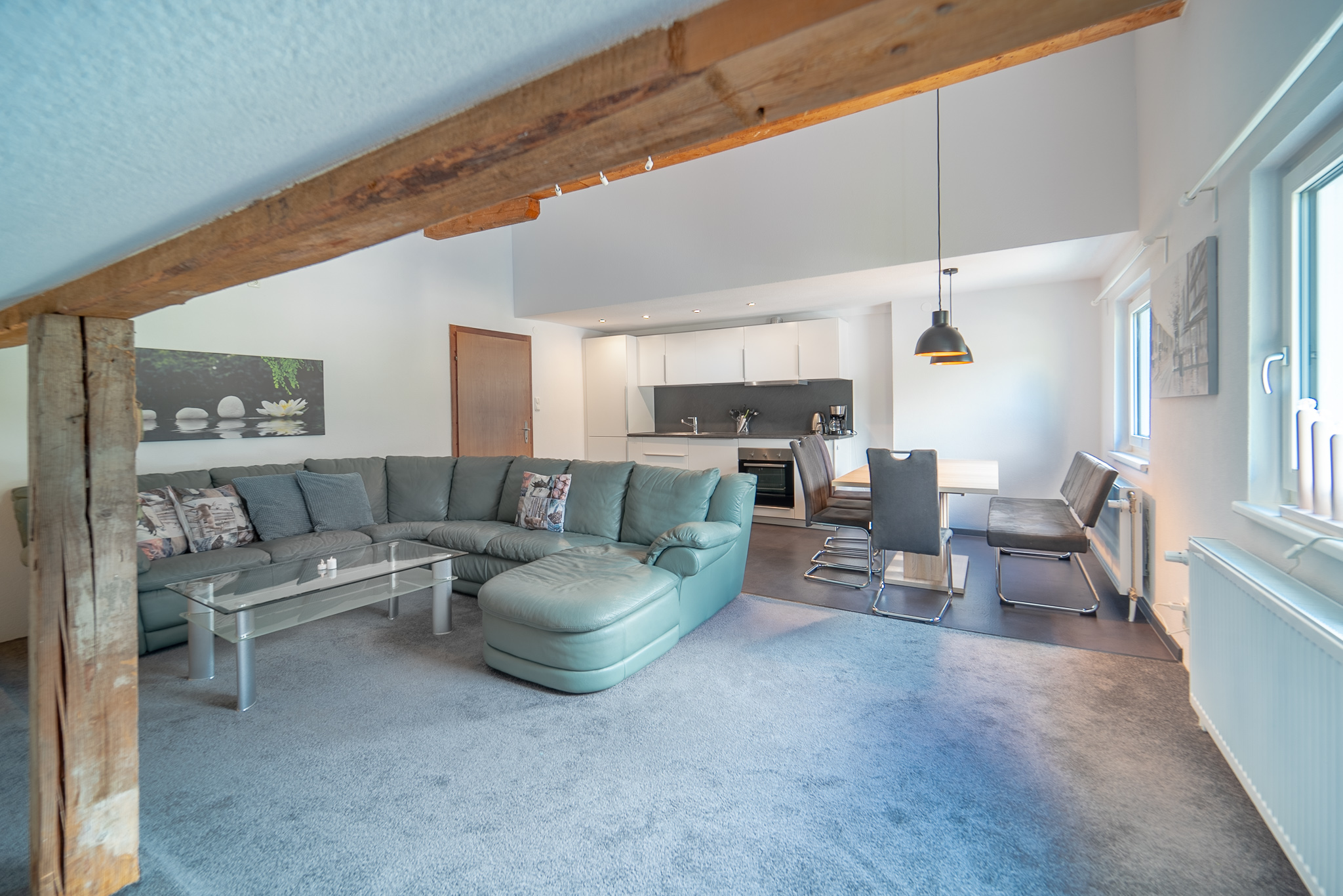 Wohnküche im Appartement 360