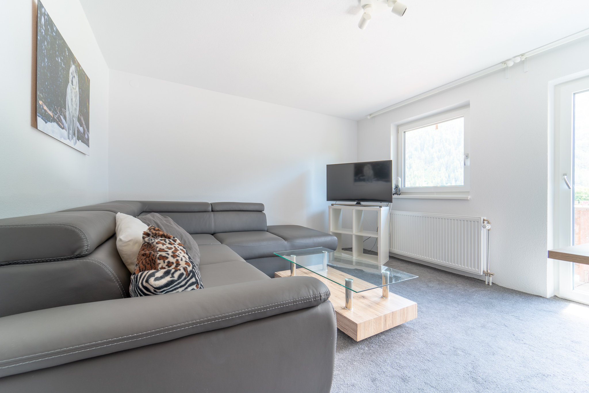 Wohnzimmer im Appartement Cosy